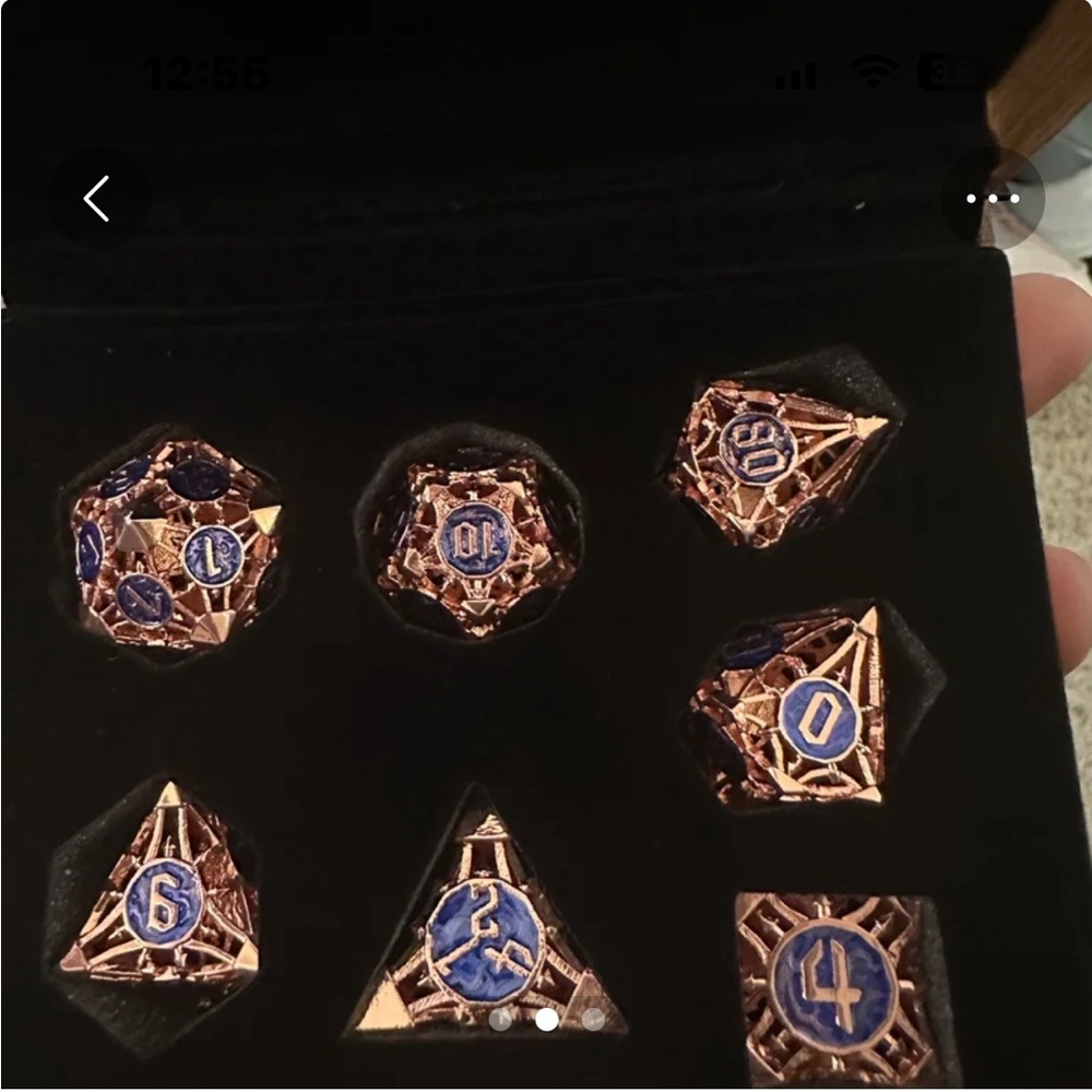 DND Dice Set Bundle. Please see individual posting for additional details.
